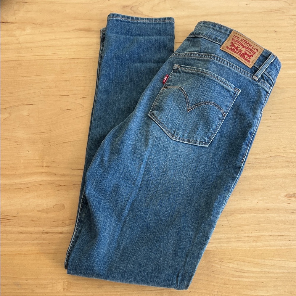 Levi's Classic 711 Skinny Blue Jeans
